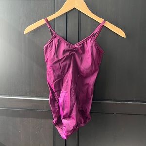 San Francisco Ballet School uniform: Protutu camisole leotard, XS, burgundy